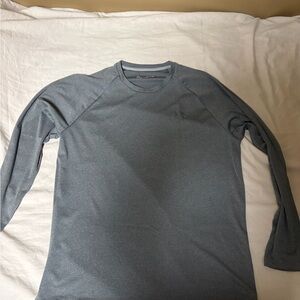 Under Armour Men's Charcoal Long Sleeve Tee